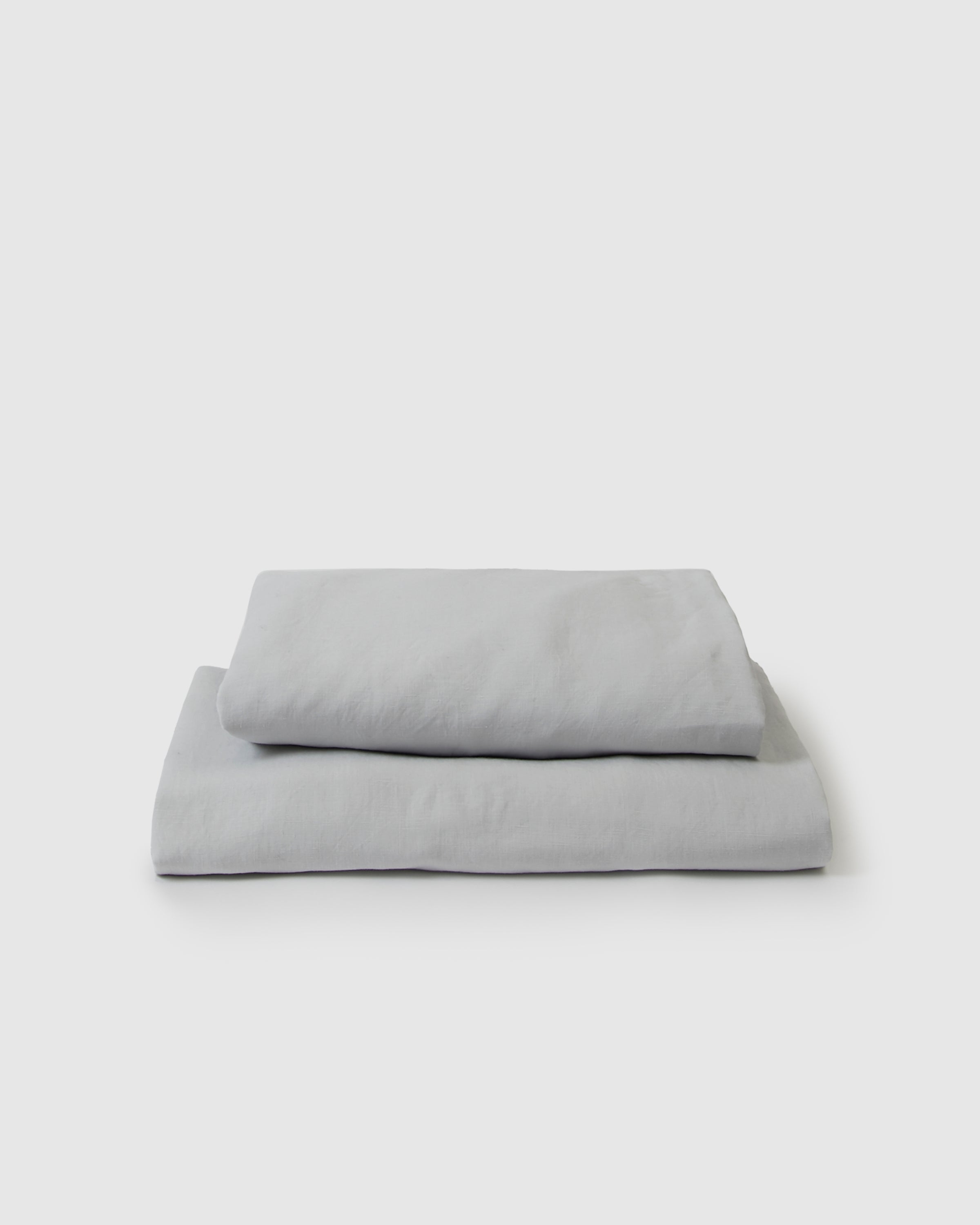 Cool Air Marcel Linen Sheet Set - Glacier