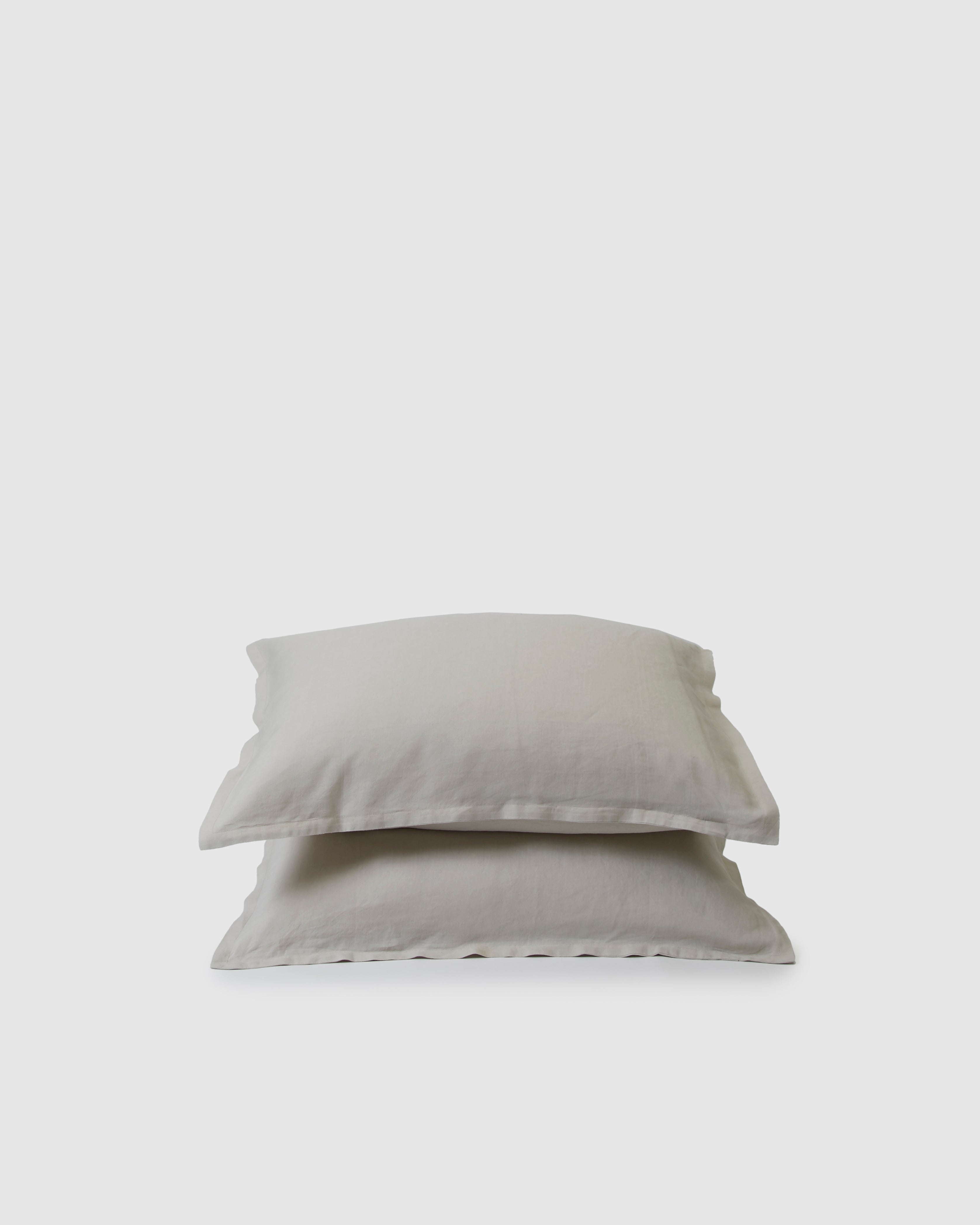 Cloud Soft Linen Pillowcases (Pair) – Dove